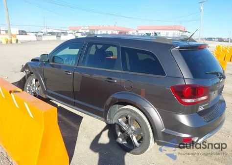 2017 Dodge Journey Crossroad Plus from USA, damaged, VIN 3C4PDCGG9HT548150